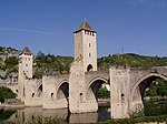 Cahors pont Valentre vgen